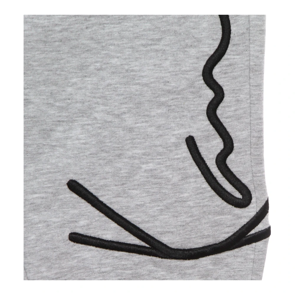Karl Kani Retro Sweatpants Ash Grey Gray Heren