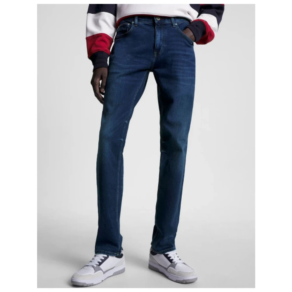 Tommy Hilfiger Denton Straight Jeans Lengte 34 Blue Heren