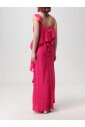 robe-longue-fuchsia-a-volants