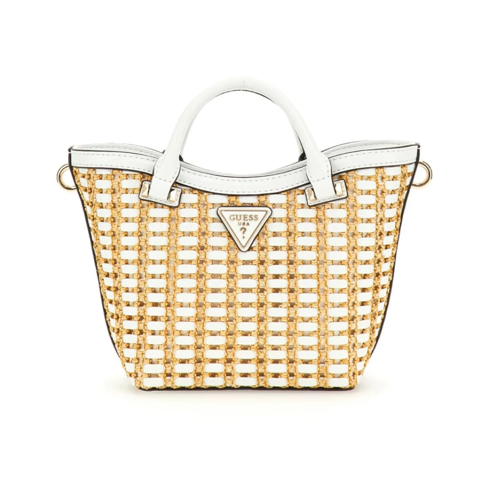 Guess Kvinno Beige Väskor Dam, One Size, Mini Toteväska Atalia R