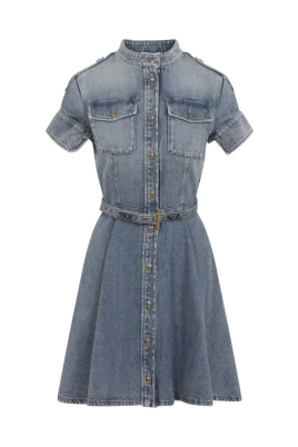 Denim Utility Dress