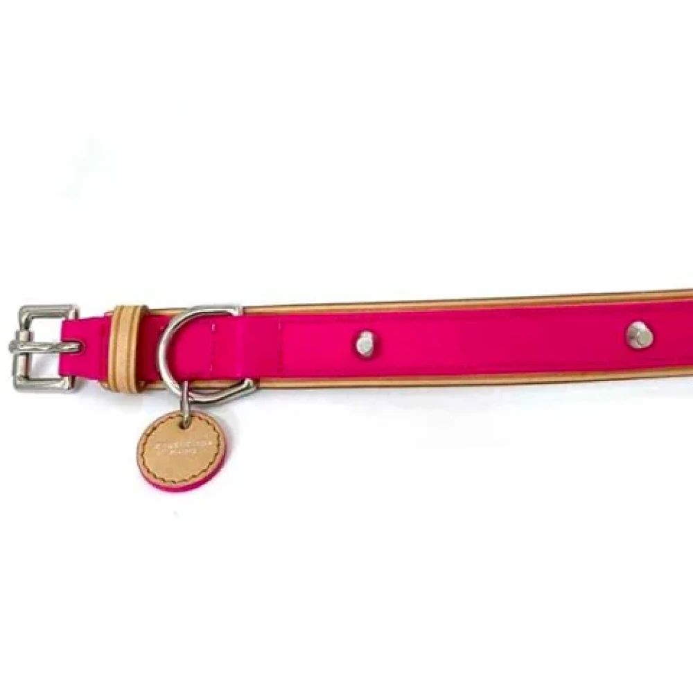 Balenciaga Vintage Pre-owned Leather belts Pink Dames
