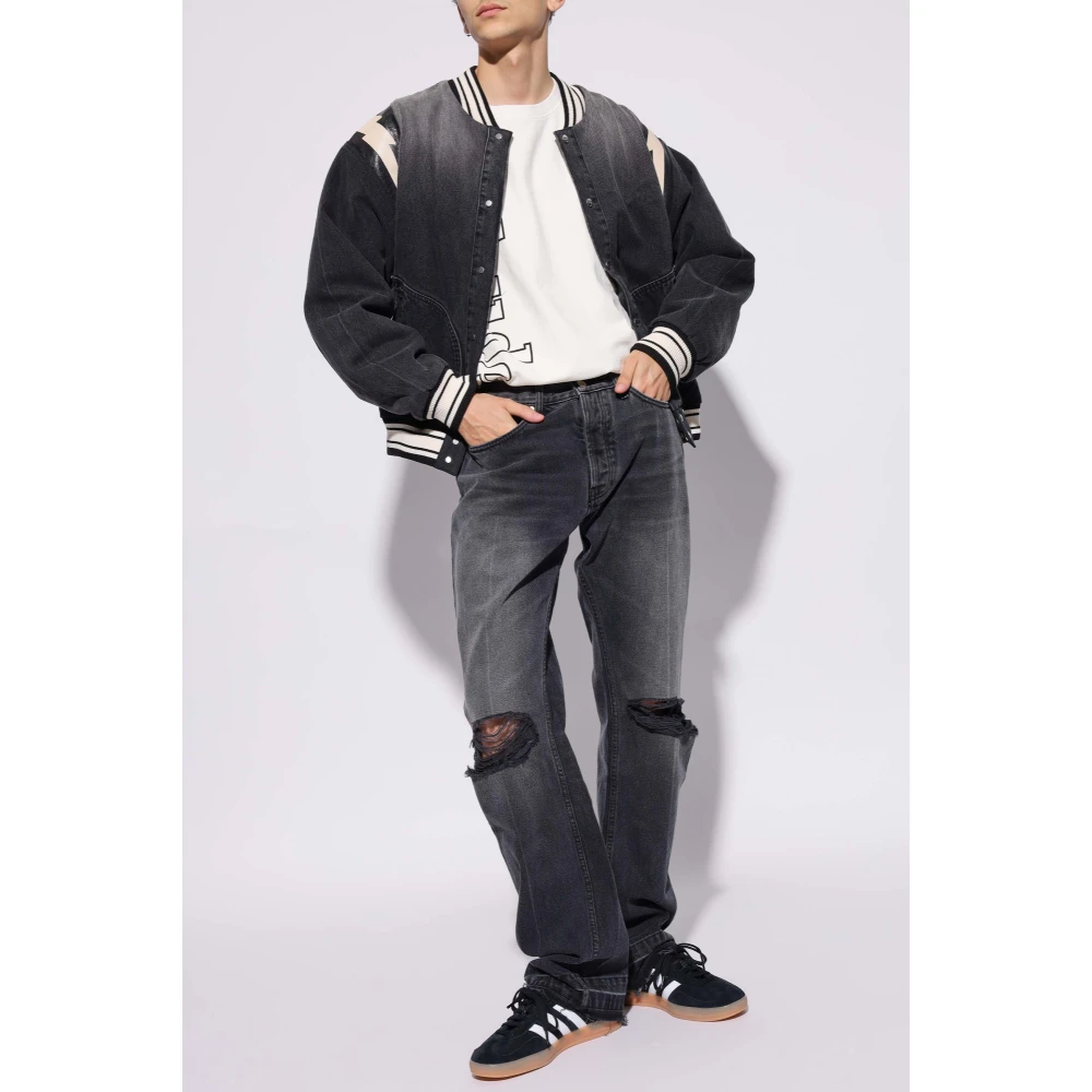 Rhude Jeans met zakken Black Heren