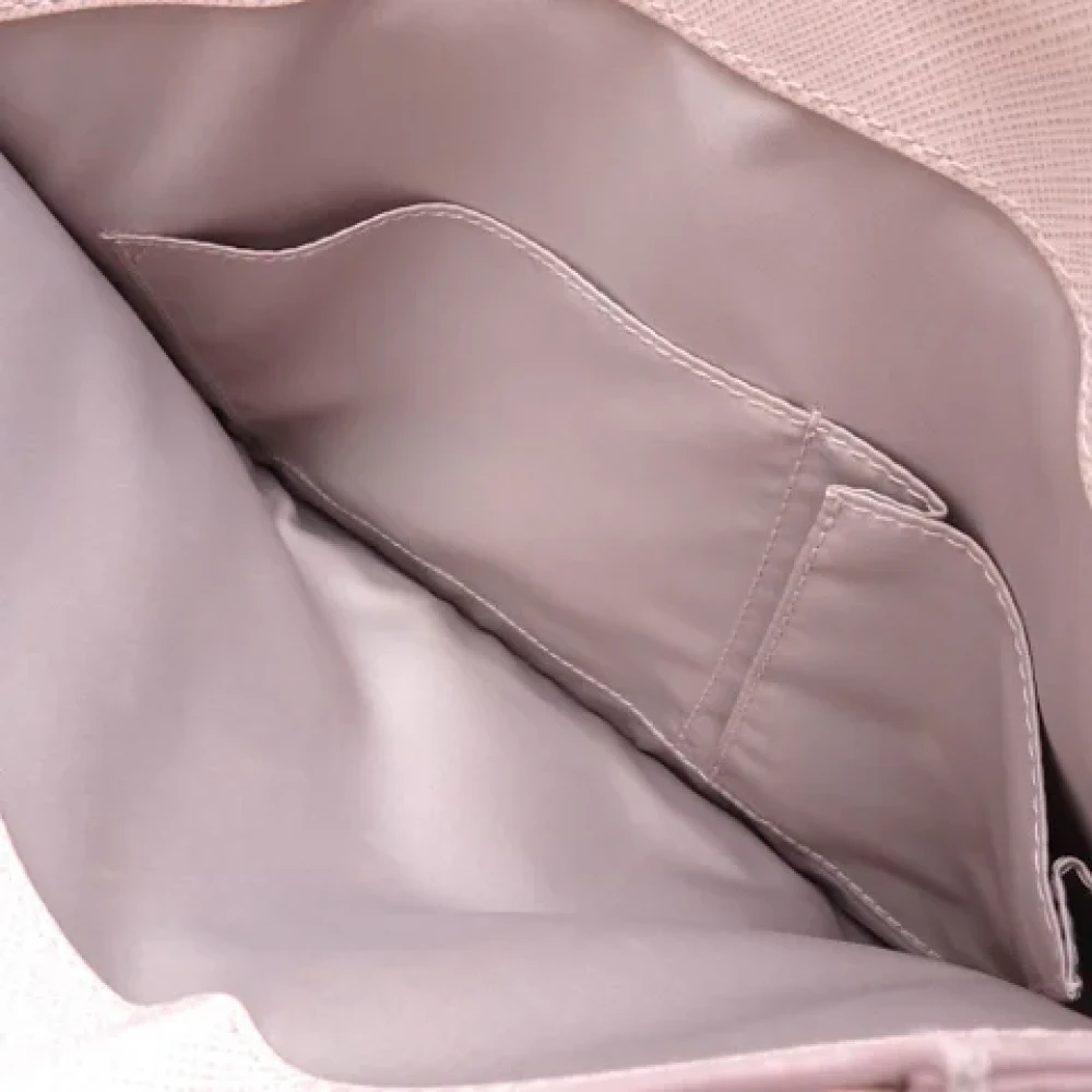 Salvatore Ferragamo Pre-owned Leather handbags Pink Dames