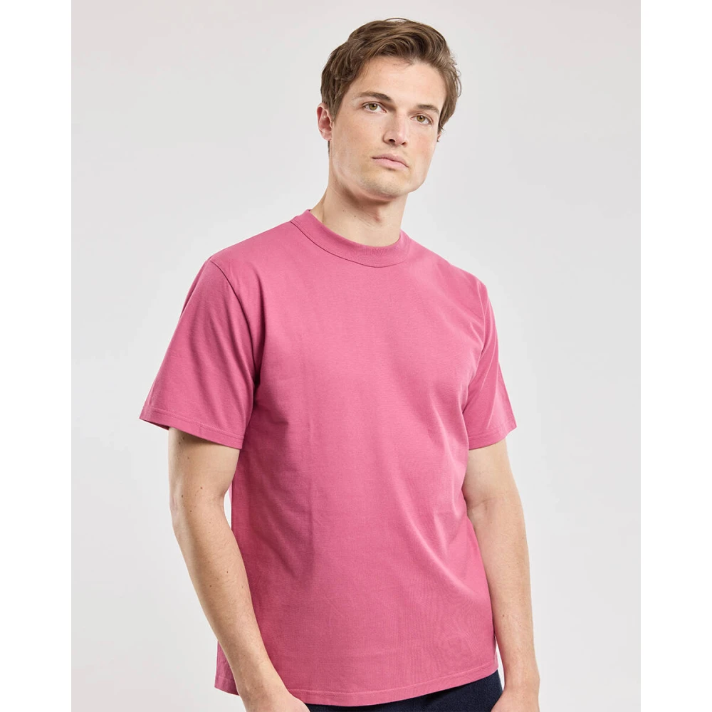 Armor-Lux Korte mouw T-shirt in stijl 72000 Red Heren