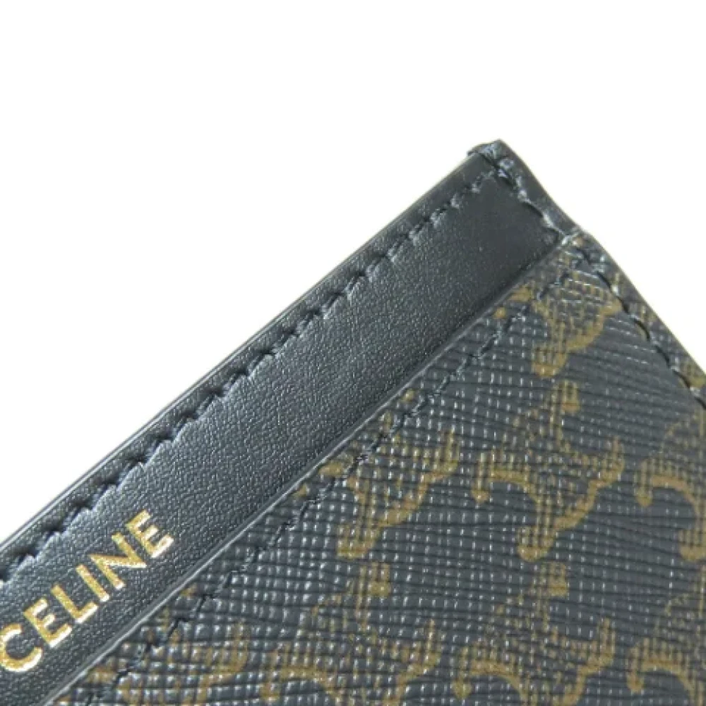 Celine Vintage Pre-owned Leather home-office Black Dames