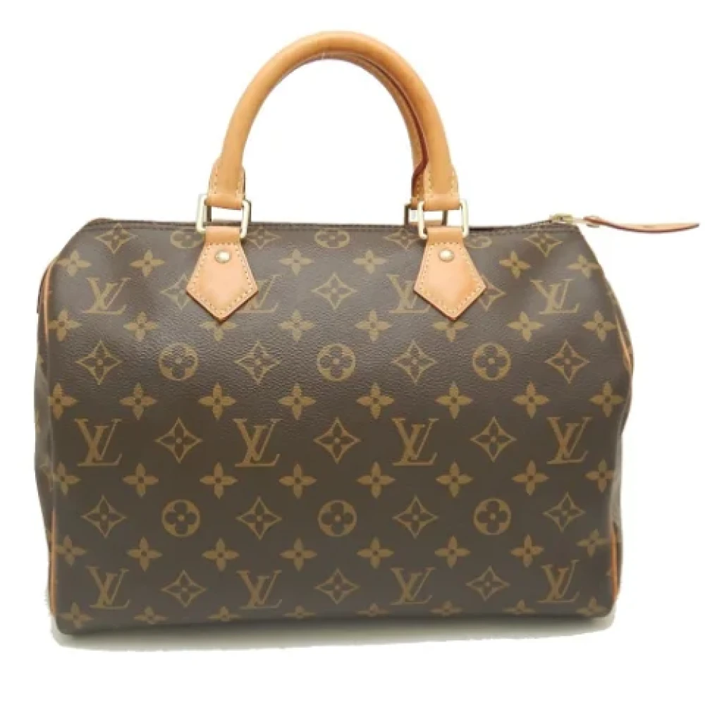 Louis Vuitton Vintage Pre-owned Plastic louis-vuitton-bags Brown Dames