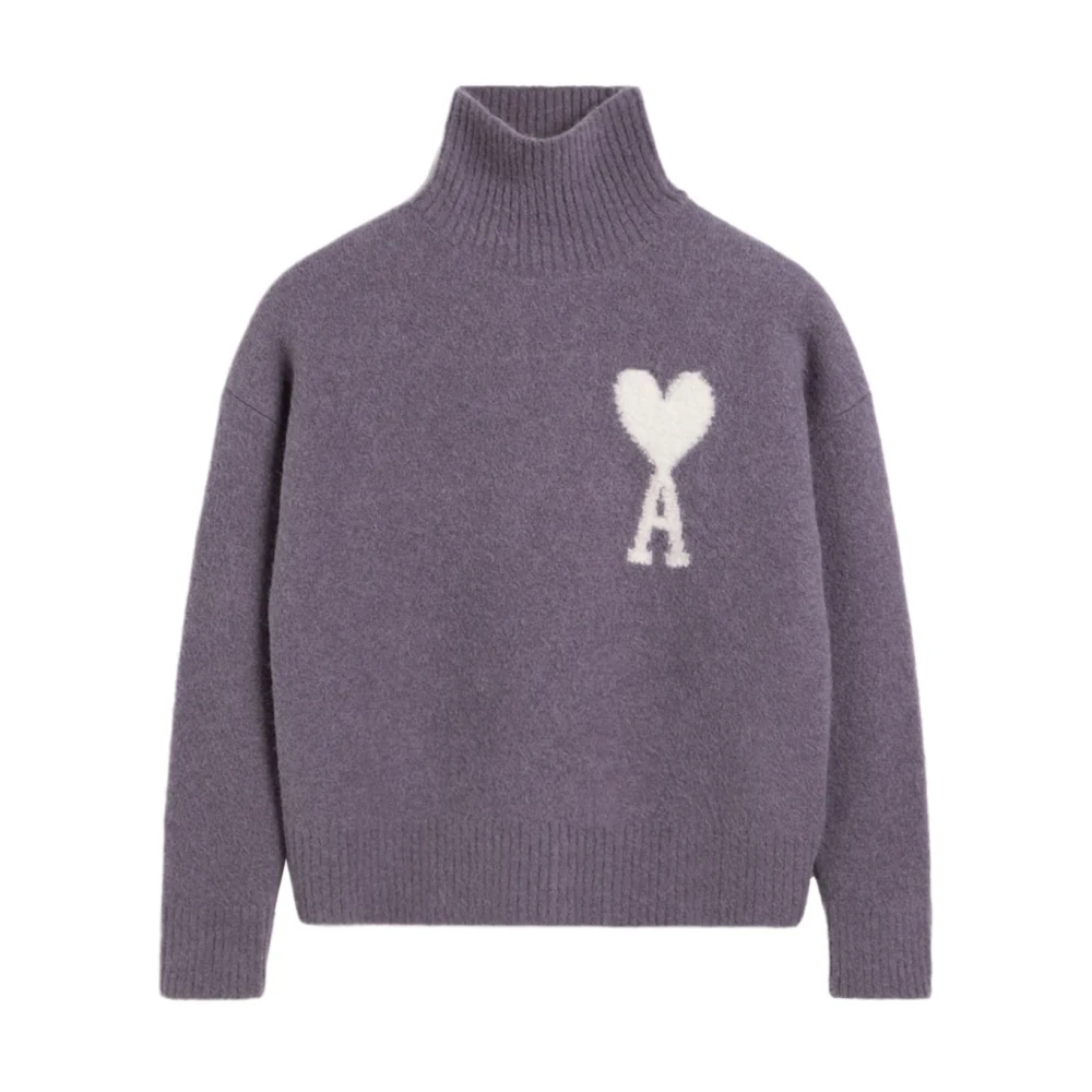 Knitwear > Turtlenecks - - Ami Paris - Modalova
