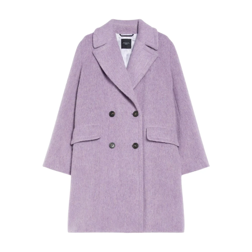 Max Mara Weekend Oversized Lila Yllekappa Purple, Dam