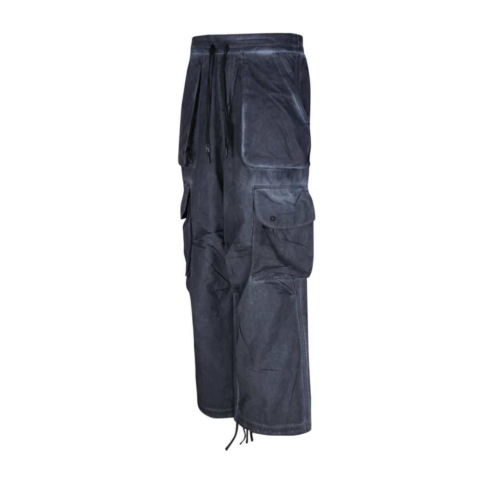 A Paper Kid Nero Black Broek Black Heren