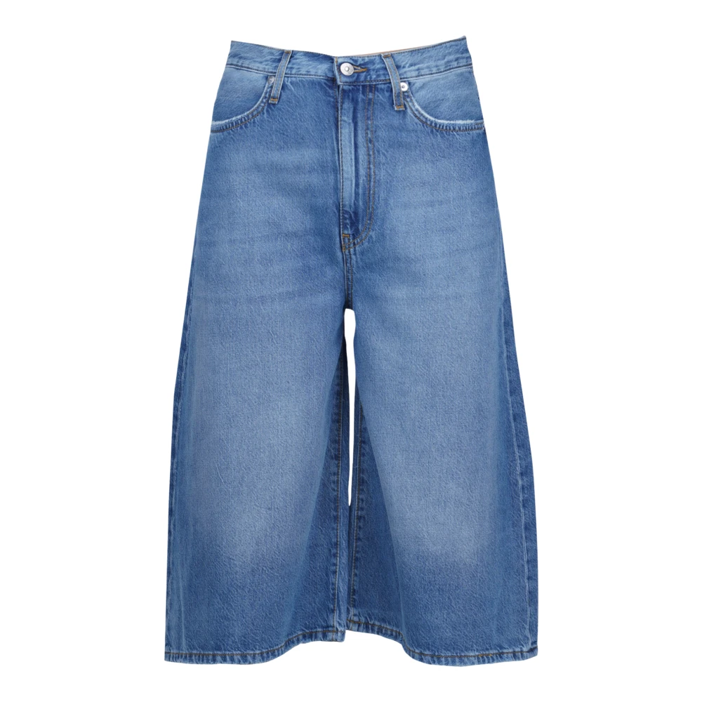 Roy Roger's Women's Blue Denim Shorts, W24, Bermuda Kaori