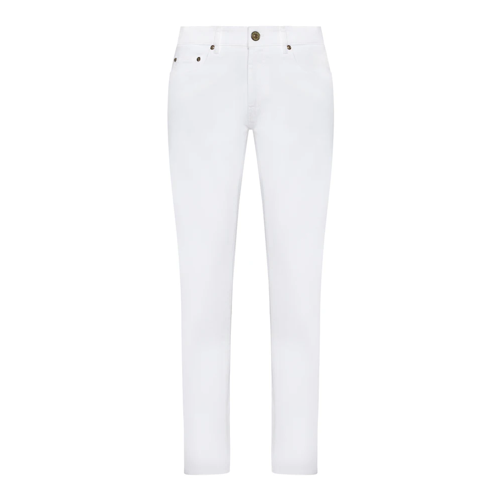 PT Torino Witte Denim Skinny Jeans White Heren