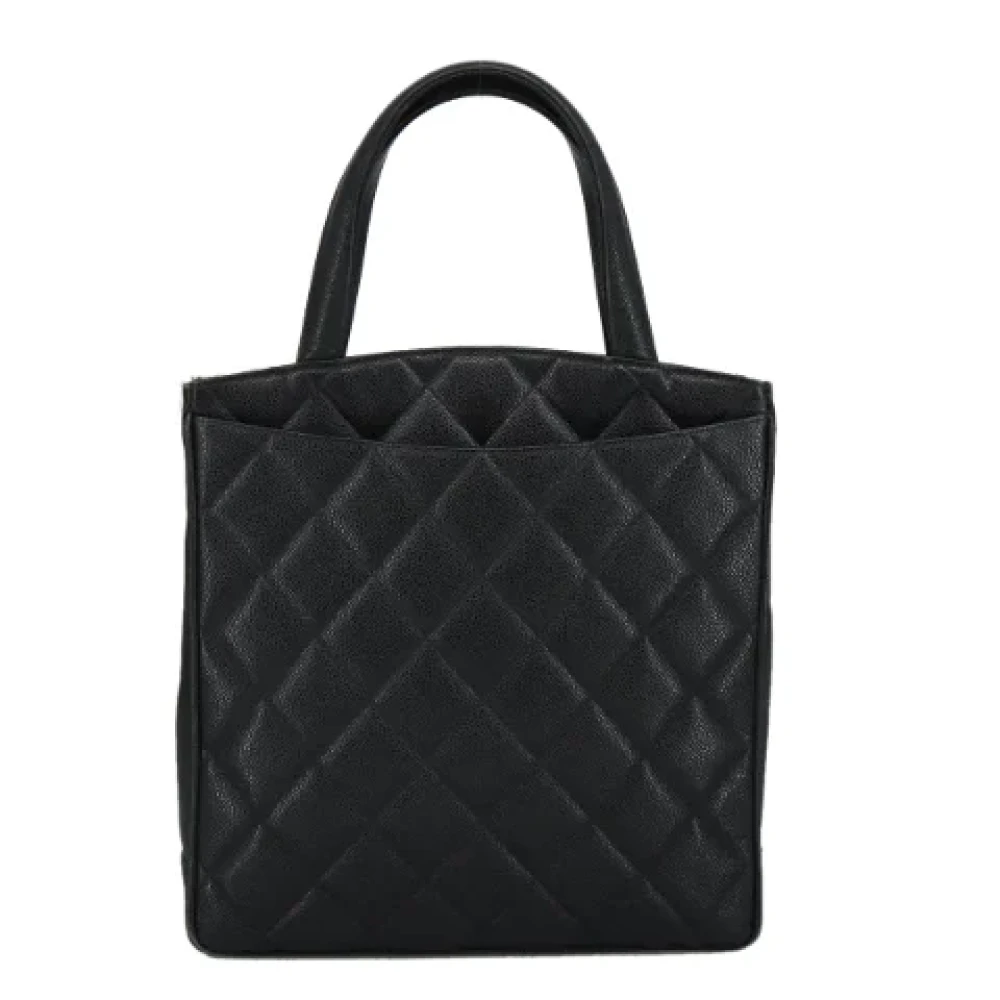 Chanel Vintage Pre-owned Leather chanel-bags Black Dames