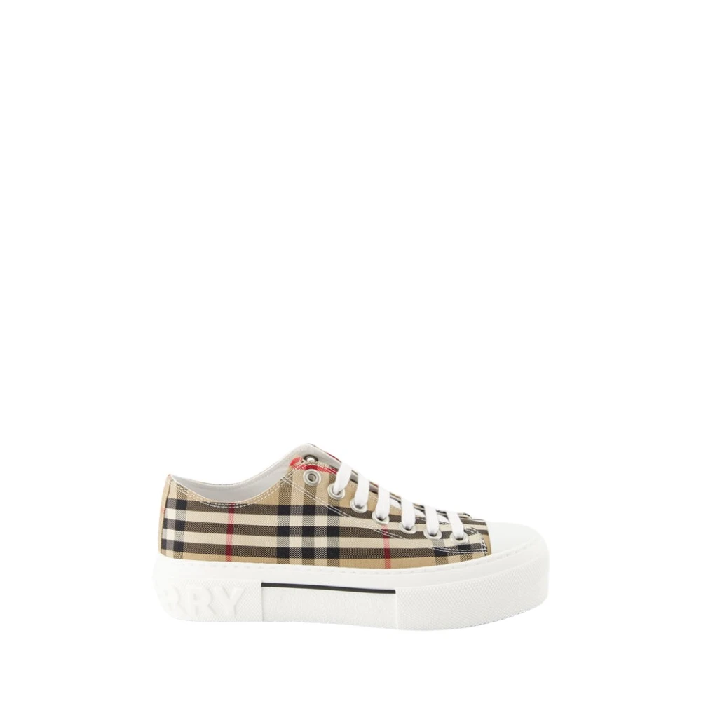 Burberry Geruite Veterschoenen Dames Schoenen Veelkleurig Multicolor