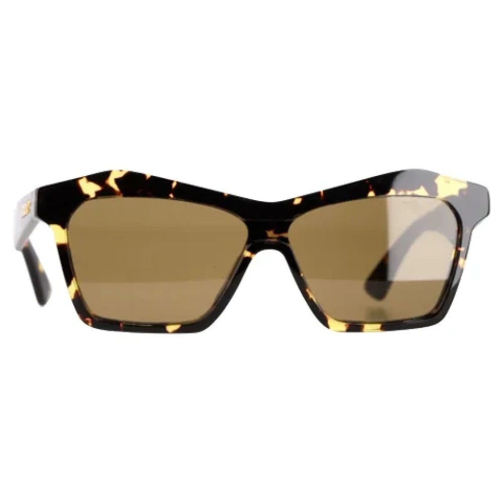 Bottega Veneta Vintage Pre-owned Acetate sunglasses Brown Dames