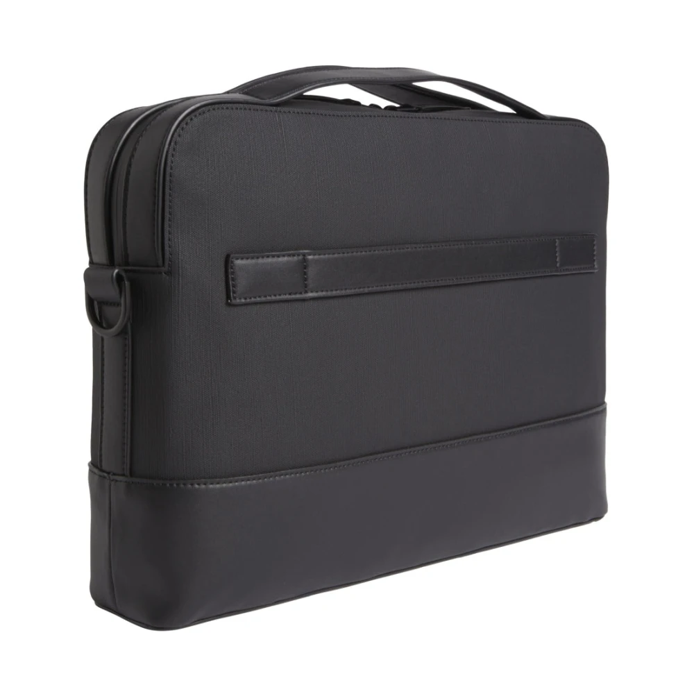 Calvin Klein Sensuele Laptoptas in Zwart Black Heren