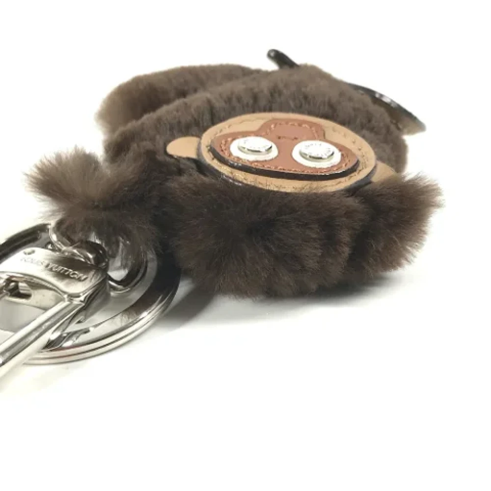 Louis Vuitton Vintage Pre-owned Fabric key-holders Brown Dames
