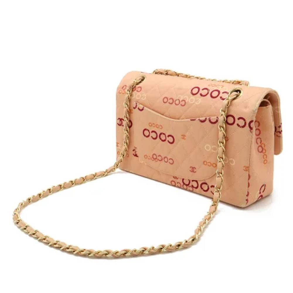 Chanel Vintage Pre-owned Canvas shoulder-bags Pink Dames
