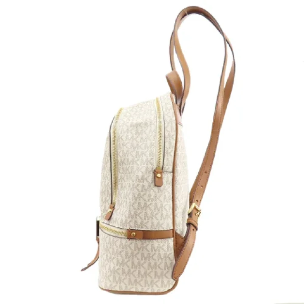 Michael Kors Pre-owned Plastic backpacks White Dames