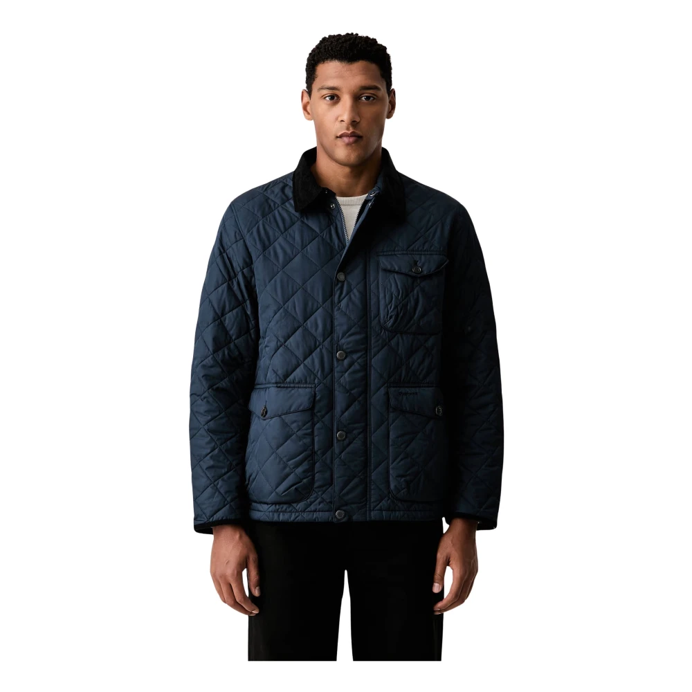 Barbour Herren Marine Steppjacke Hornby, Gr. M - Bild 6