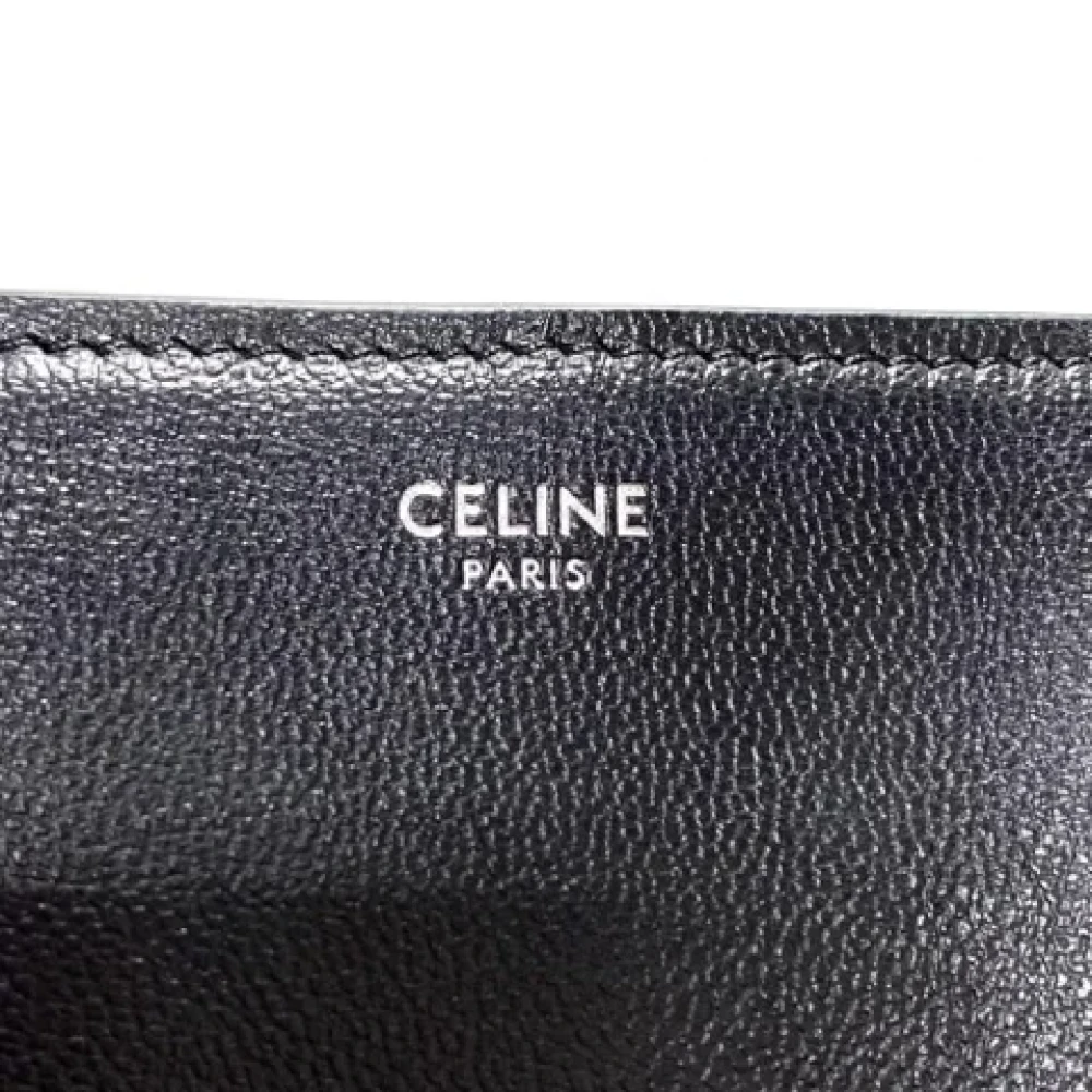 Celine Vintage Pre-owned Leather totes Black Dames