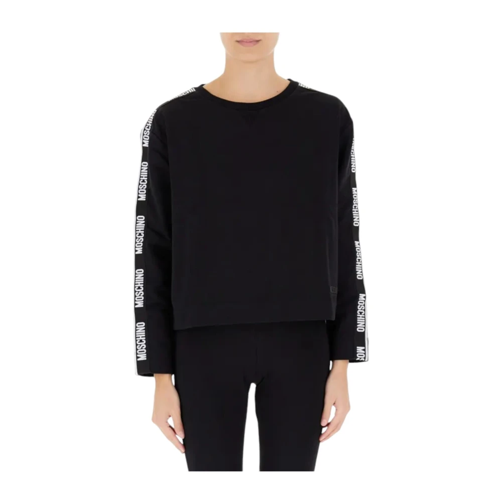 Moschino Crewneck Sweatshirt Black Dames