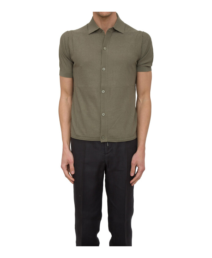 chemise-tricot-vert
