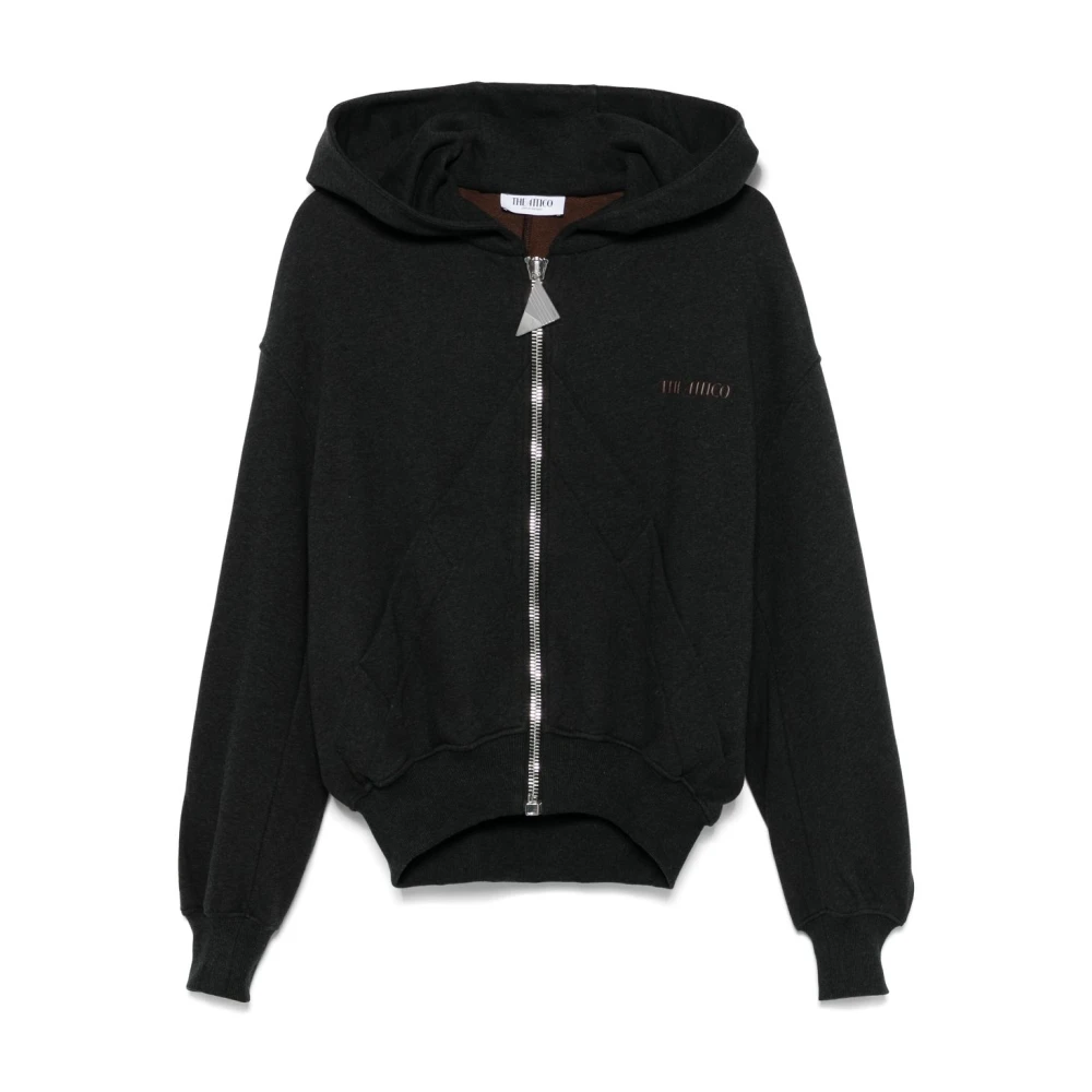 The Attico Stijlvolle Sweaters Collectie Black Dames