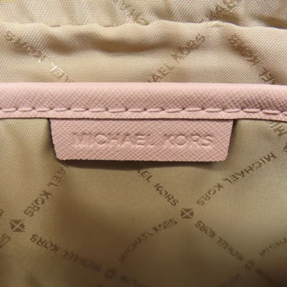 Michael Kors Pre-owned Fabric shoulder-bags Pink Dames