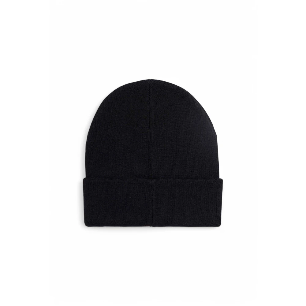 Calvin Klein Jeans Kasjmier Wol Blend Pet met Stijl Black Heren