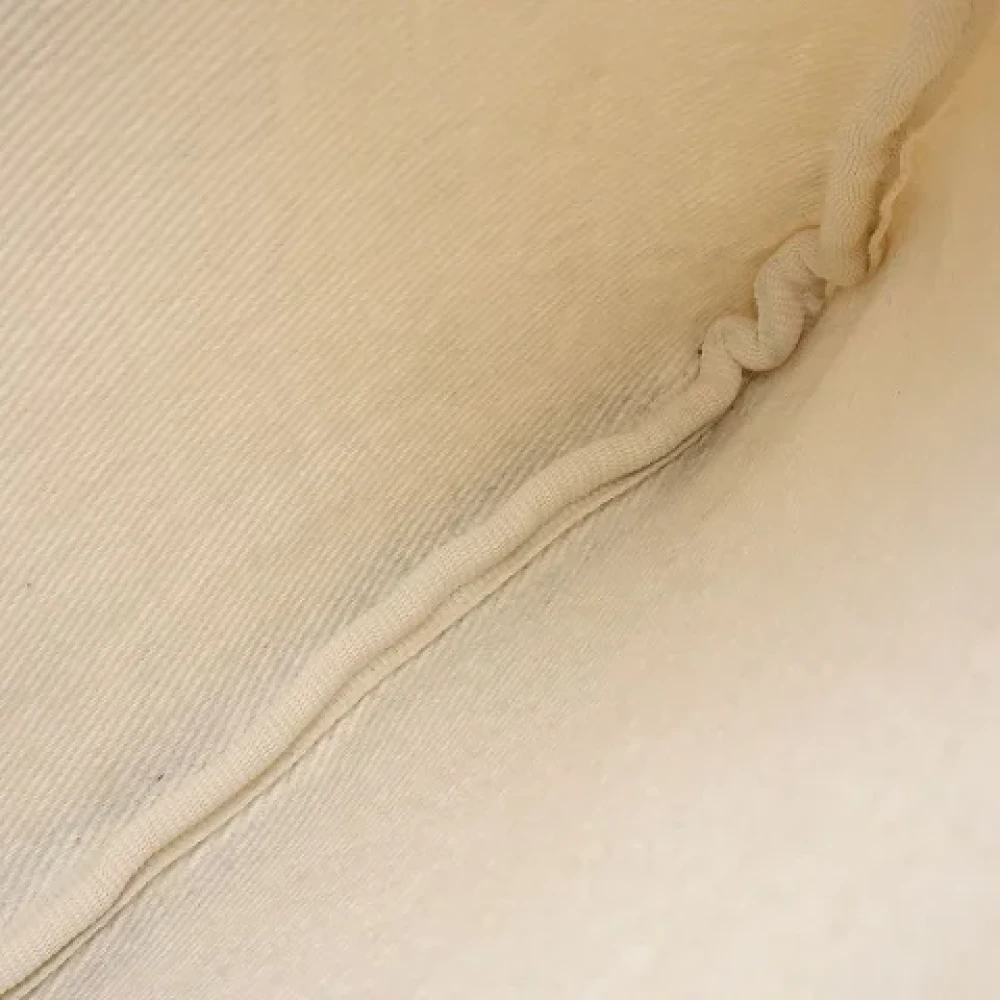 Bvlgari Vintage Pre-owned Canvas shoulder-bags Beige Dames