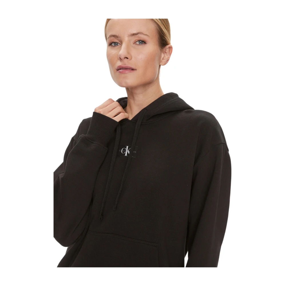 Calvin Klein Stijlvolle Sweatshirt Black Dames