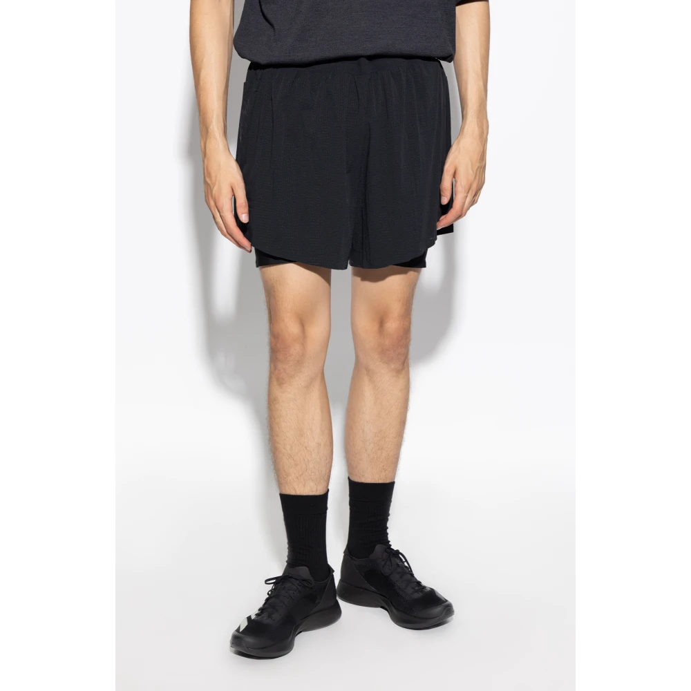 Y-3 Logo Shorts Black Heren