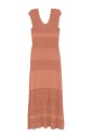 brown-dress-elegant-silhouette