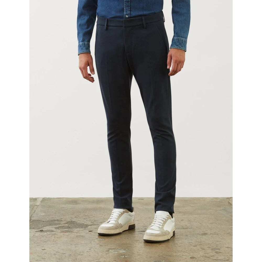 Dondup Smal Gesneden Broek Blue Heren
