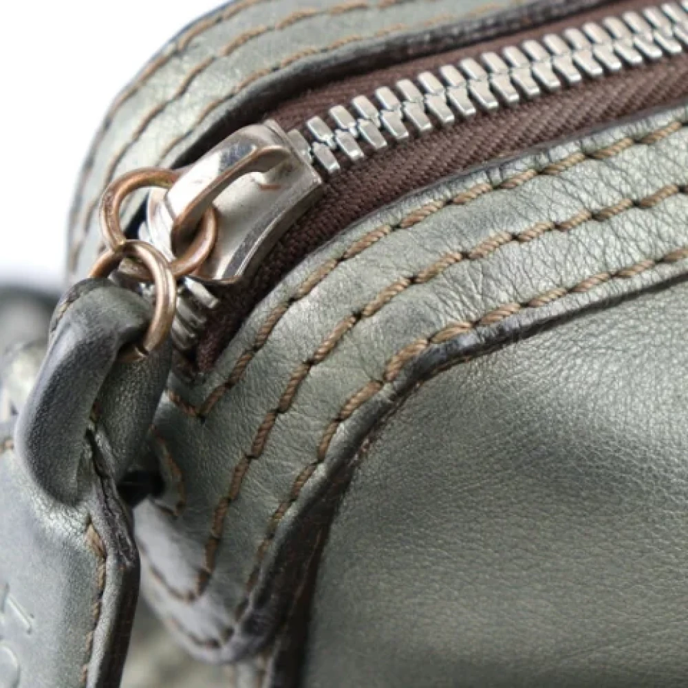 Loewe Pre-owned Fabric handbags Gray Dames