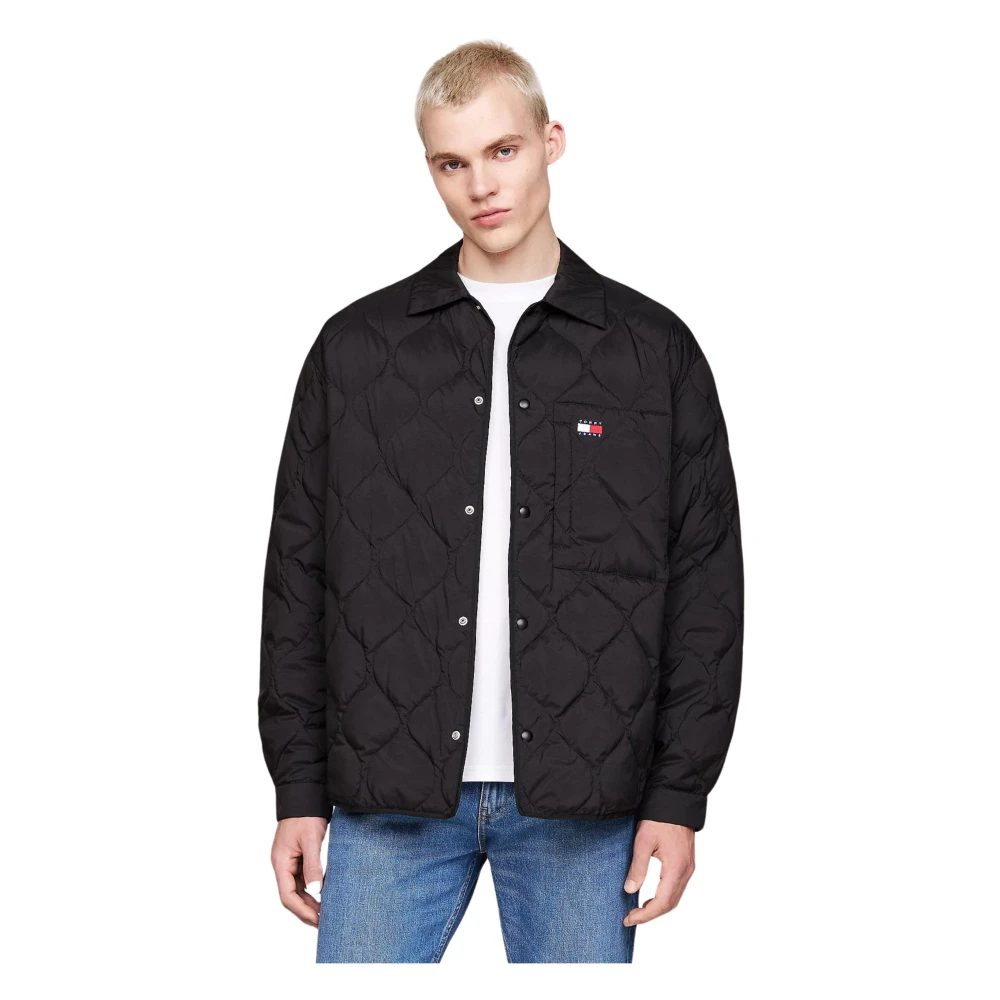 Tommy Hilfiger Waterafstotende Gewatteerde Jas Black Heren
