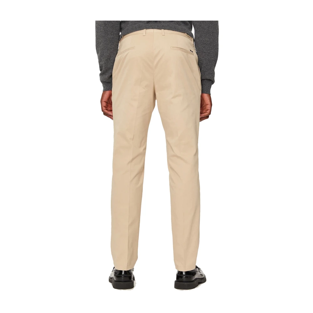 Hugo Boss Katoenen Herenbroek C-Genius DTL Beige Heren