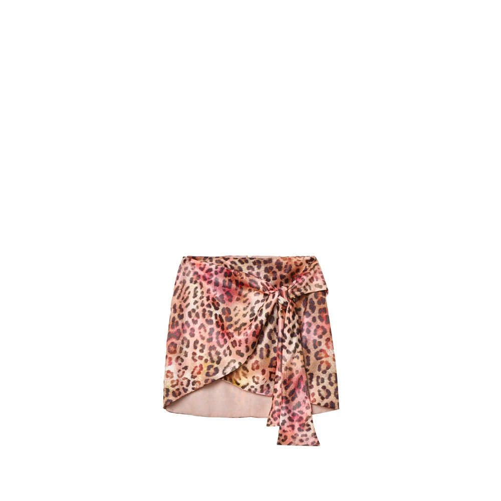Gaëlle Paris Kleurrijke Elegante Rok voor Vrouwen Brown Dames