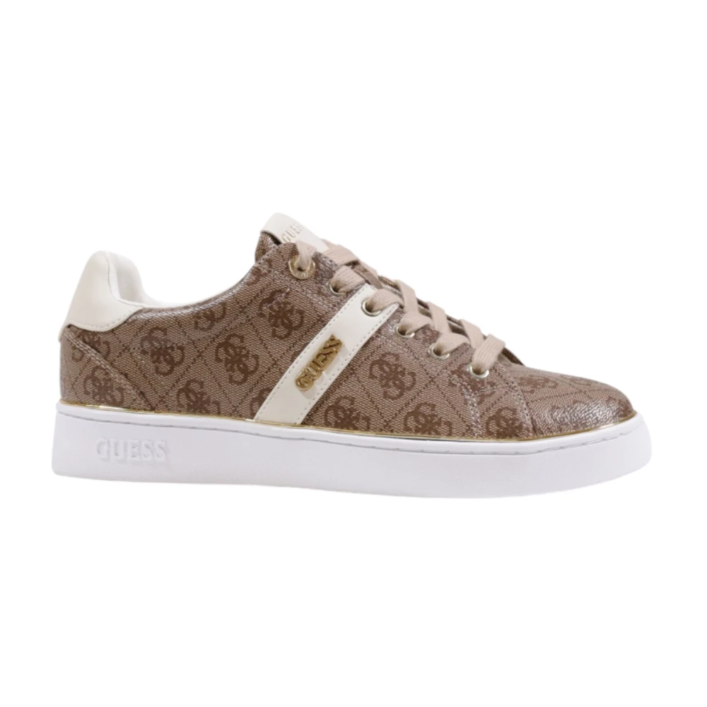 Guess Britz Sneakers Dames Schoenen Beige