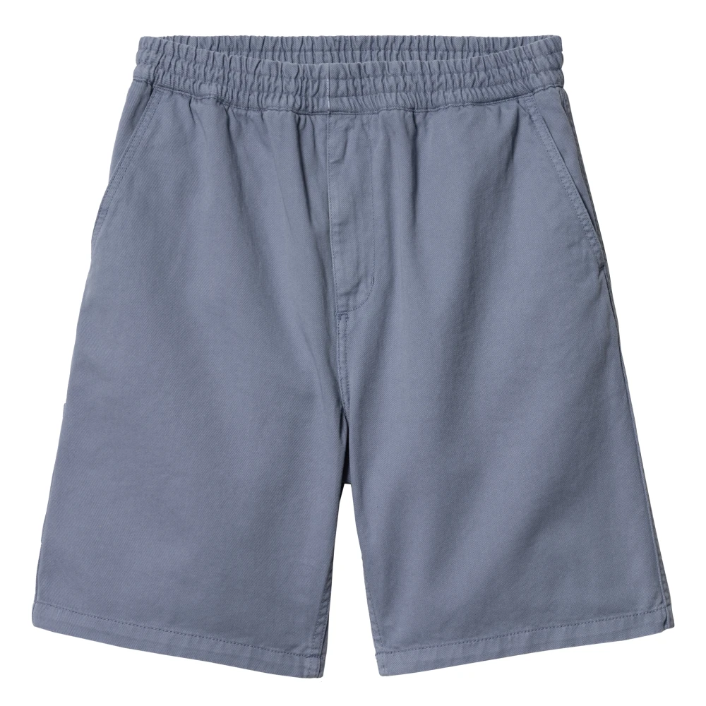 Carhartt WIP Katoenen Bermuda Shorts met Elastische Taille Blue Heren