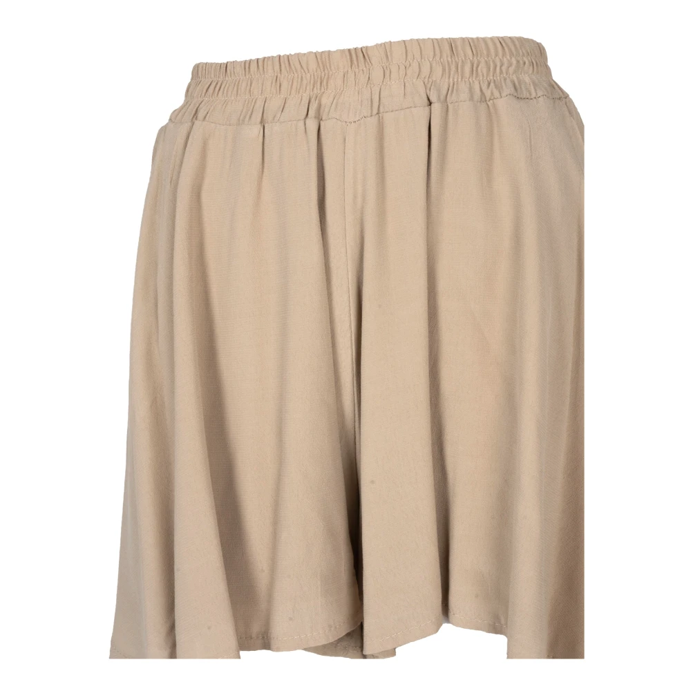 La Haine Inside Us Moderne Stijlvolle Shorts Beige Dames