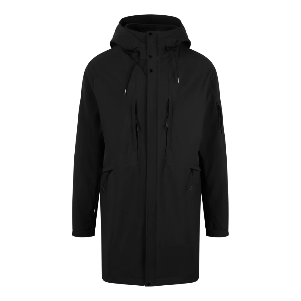 C.P. Company Gerecyclede Shell-R Hooded Parka Black Heren
