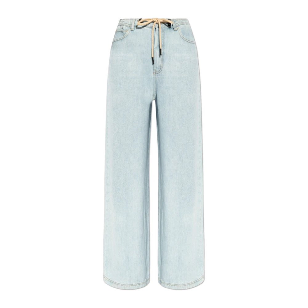 Munthe Jeans met strikken Blue Dames