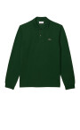 polo-vert-a-manches-longues-en-coton