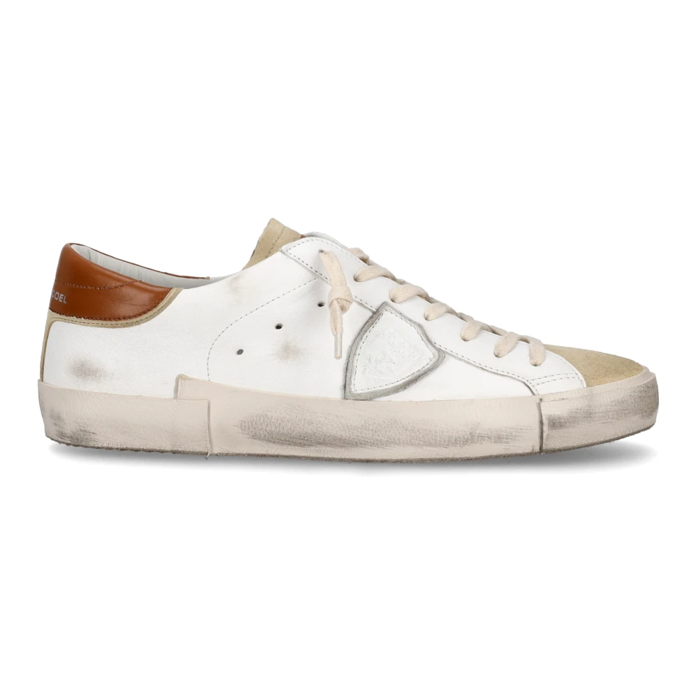 Philippe Model Prsx Tennis Heren Schoenen Wit