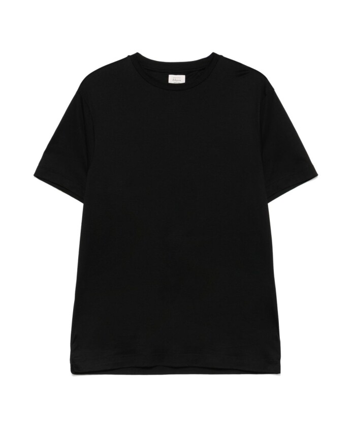 t-shirts-et-polos-noirs-a-col-rond