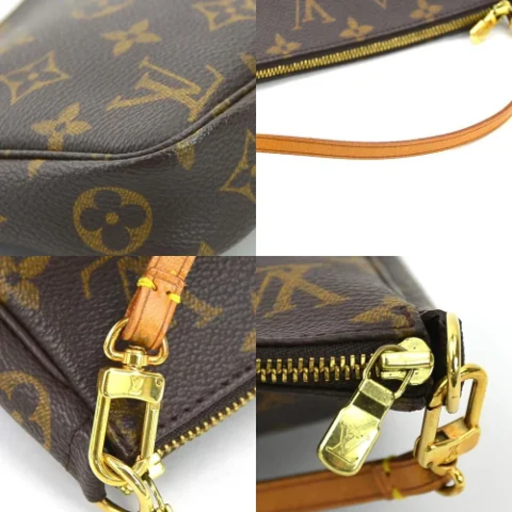 Louis Vuitton Vintage Pre-owned Canvas louis-vuitton-bags Brown Dames