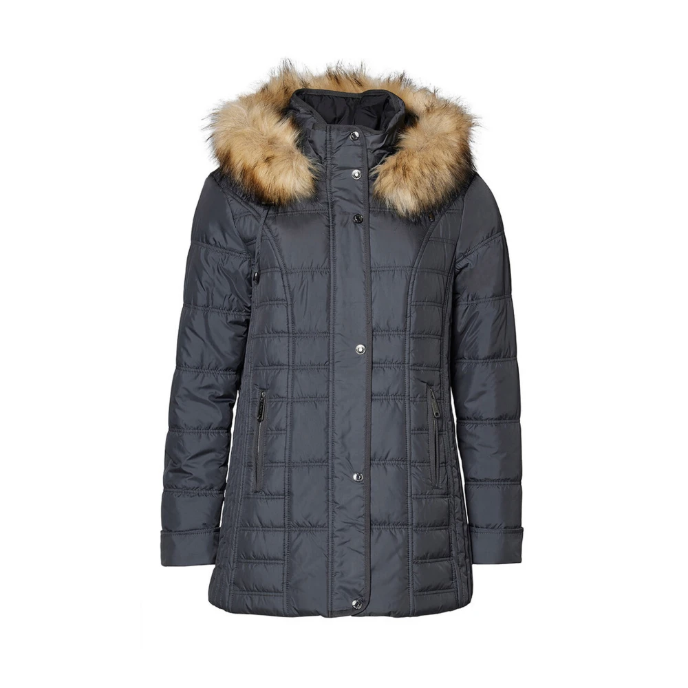 Danwear Art Raccoon Jas Donkergrijs Gray Dames