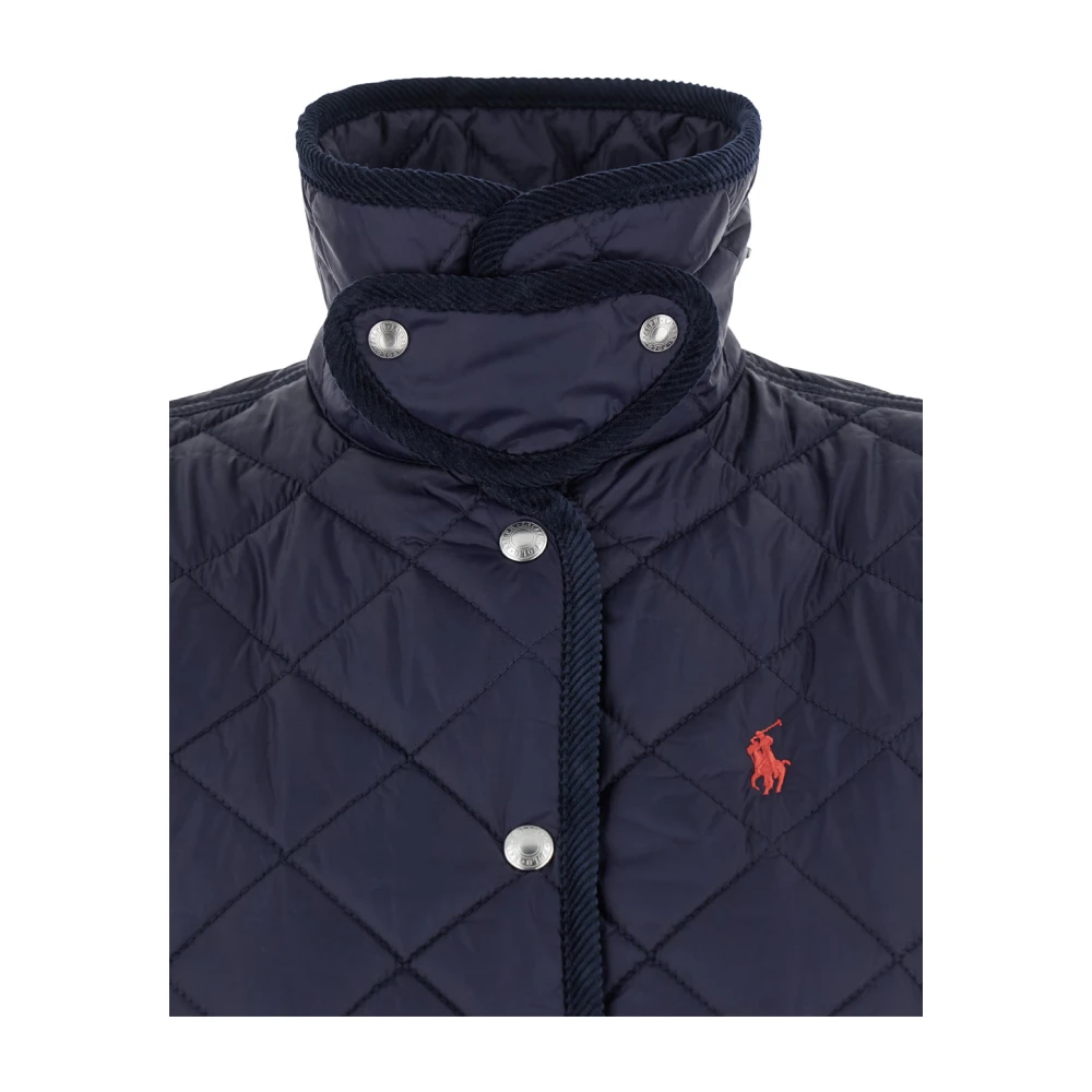 Polo Ralph Lauren Gewatteerde Jas Blue Dames